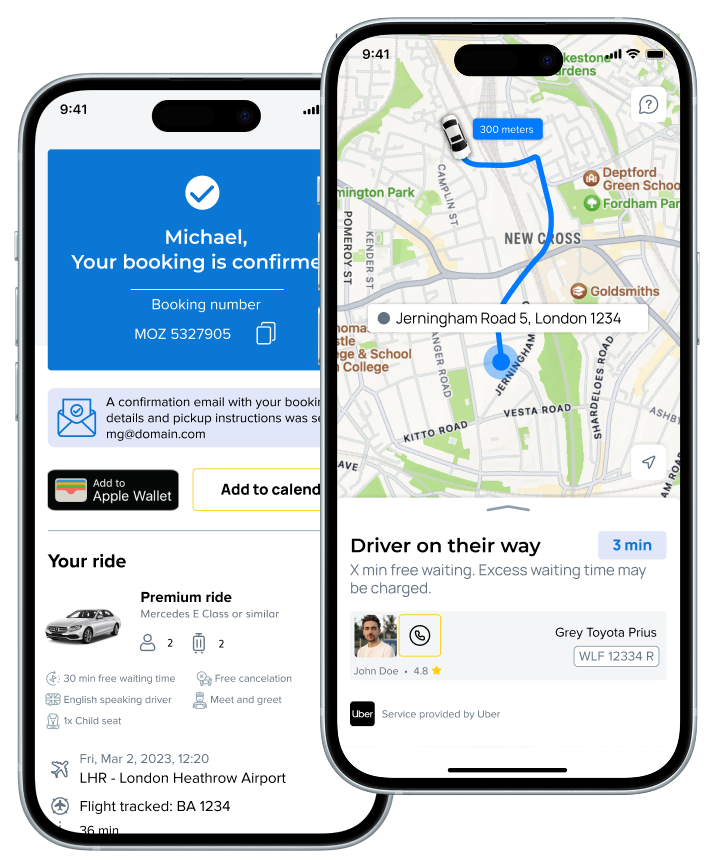 Mozio app on mobile phones
